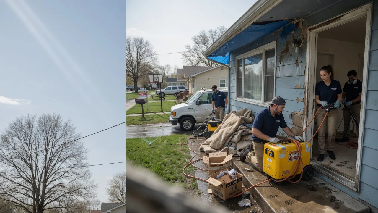Basement Flood Cleanup in Dresden, KS near me
